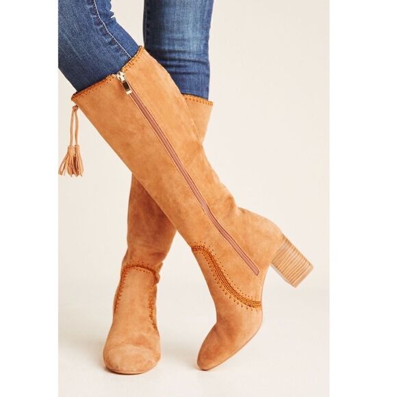ANTHROPOLOGIE SILENT D SALOME KNEE-HIGH BOOTS - Picture 1 of 6